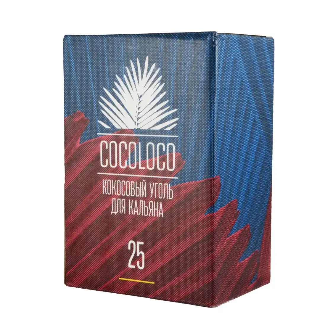 Уголь Cocoloco кокосовый 72 шт (25 мм)