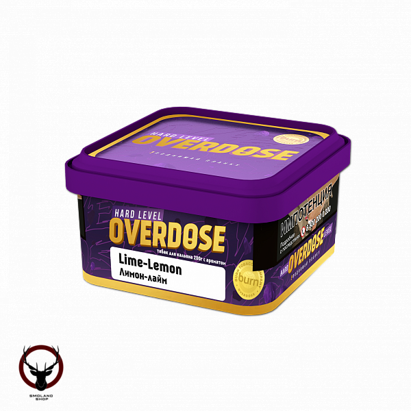Overdose Lime-Lemon 200гр МРК