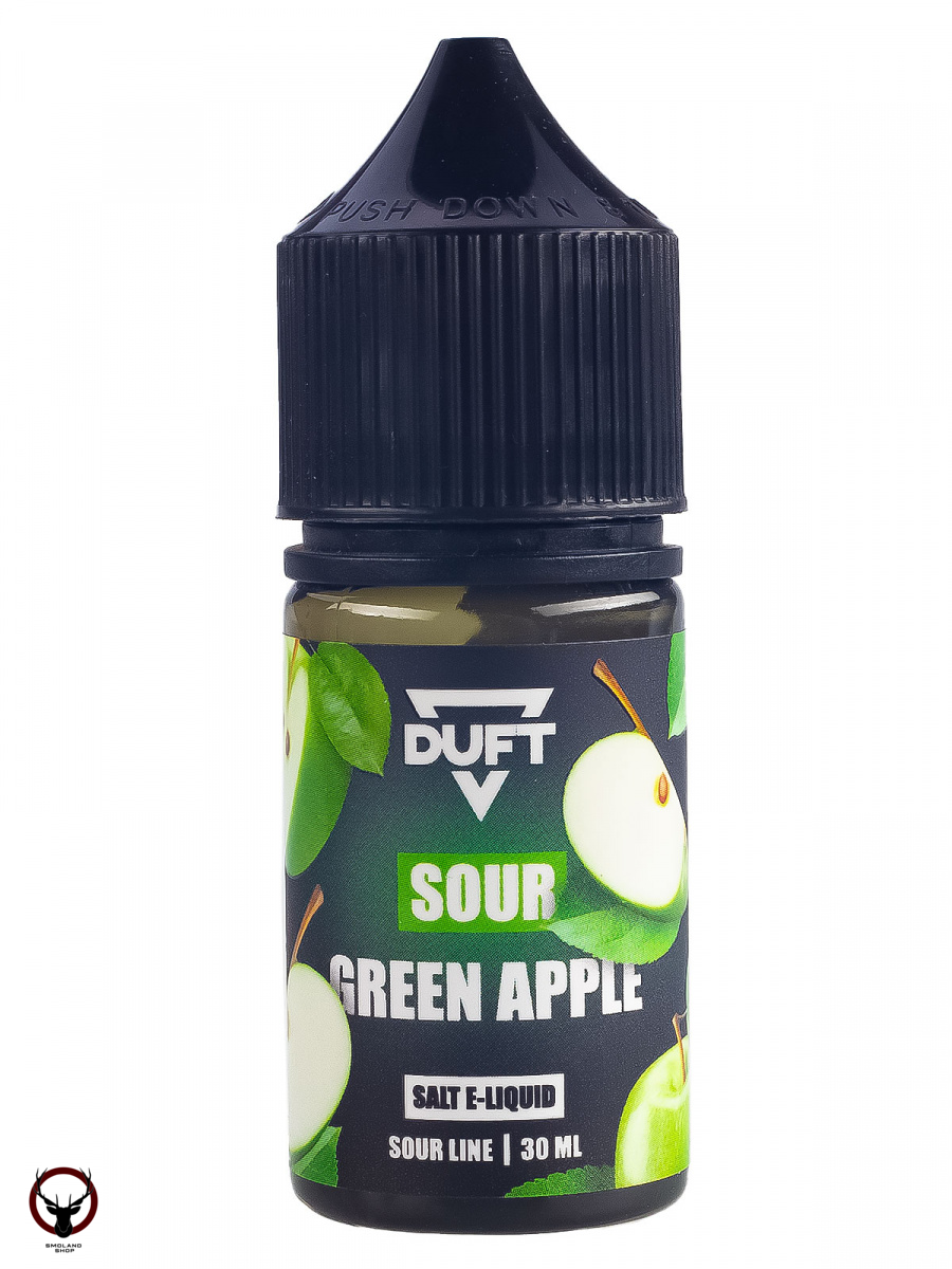 Жидкость DUFT SOUR LINE Salt 20 Green apple 30 мл МРК