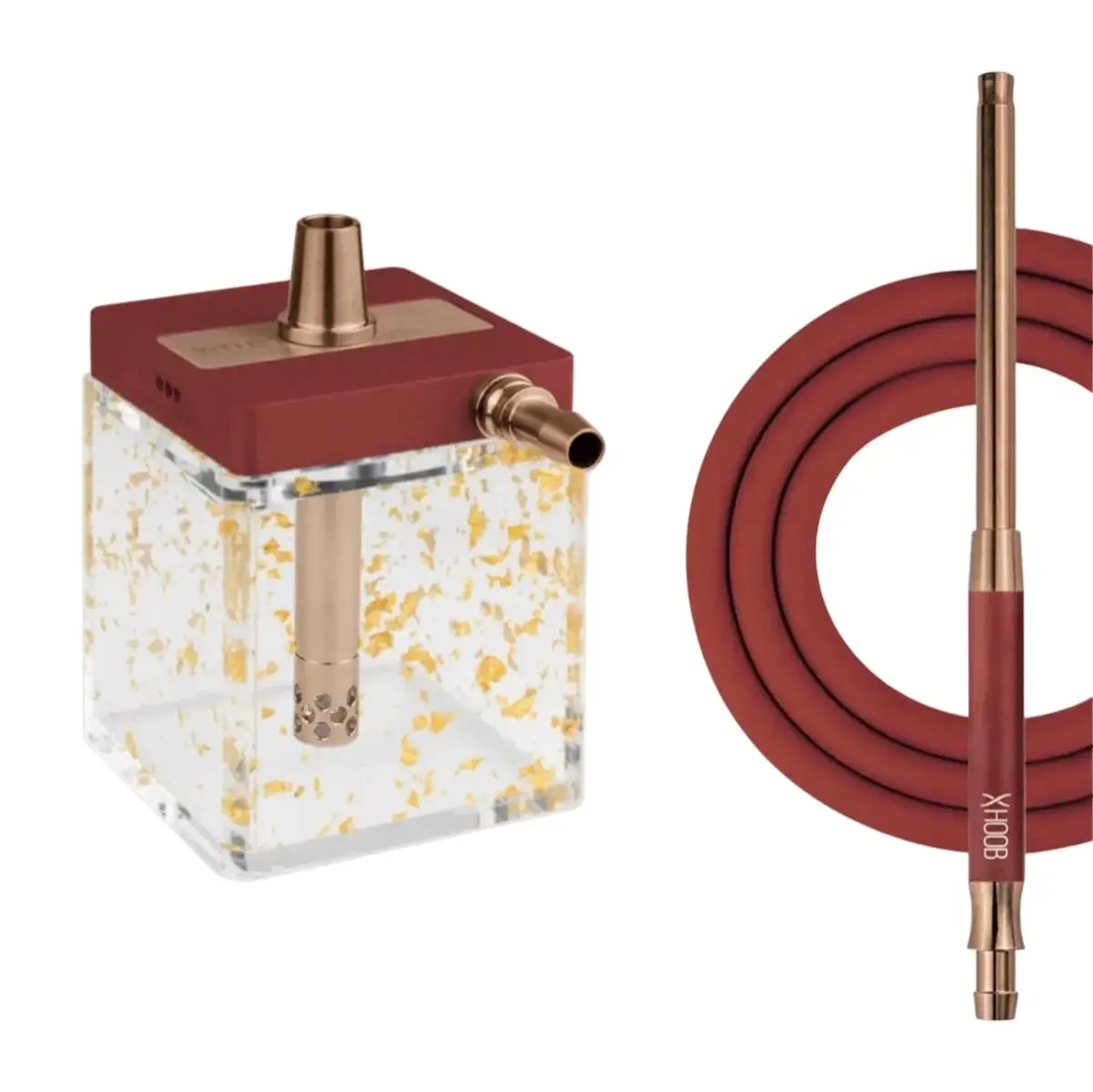 Кальян Hoob subAtom Wine Red x Gold
