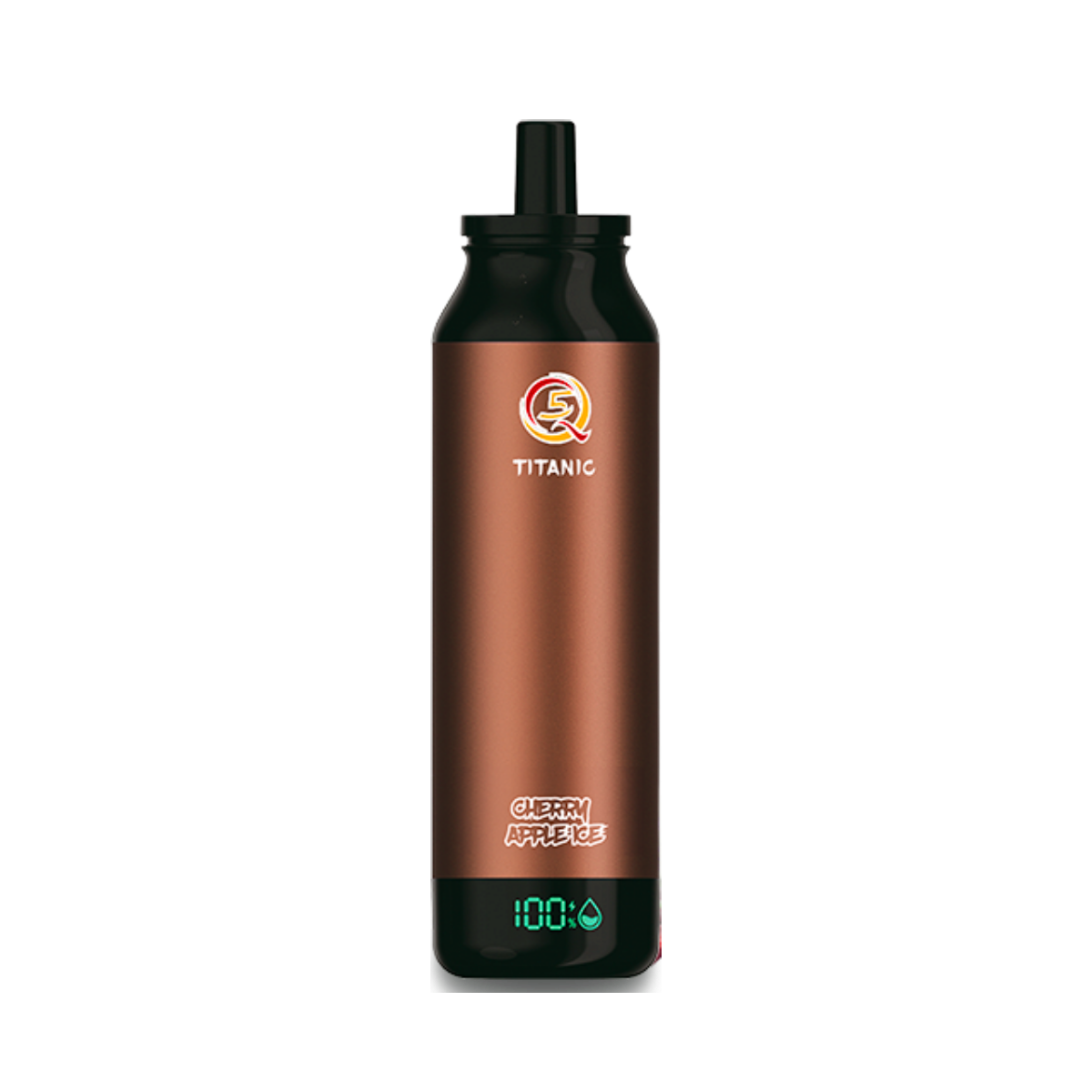 Эл. сиг. Q5 TITANIC 14000 Вишнёво-яблочный сок /Cherry apple juice-ice  2 %