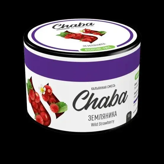 Chaba Wild strawberry Nicotine Free 40 г МРК