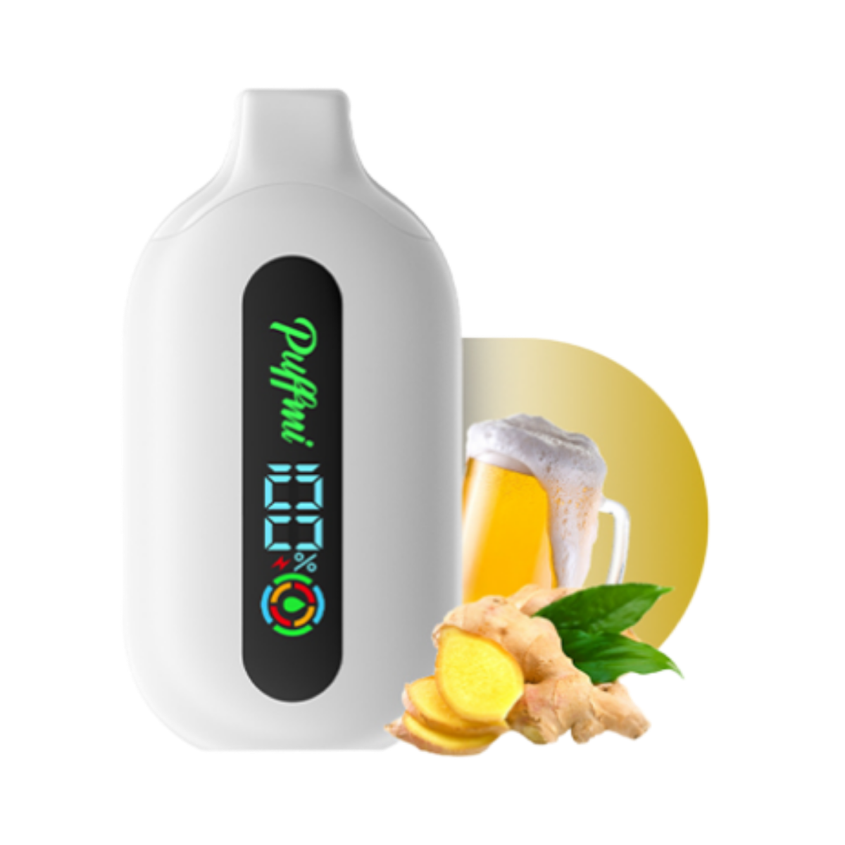Эл. сиг. PUFFMI PURE V 2 12000 Ginger Beer 2 %
