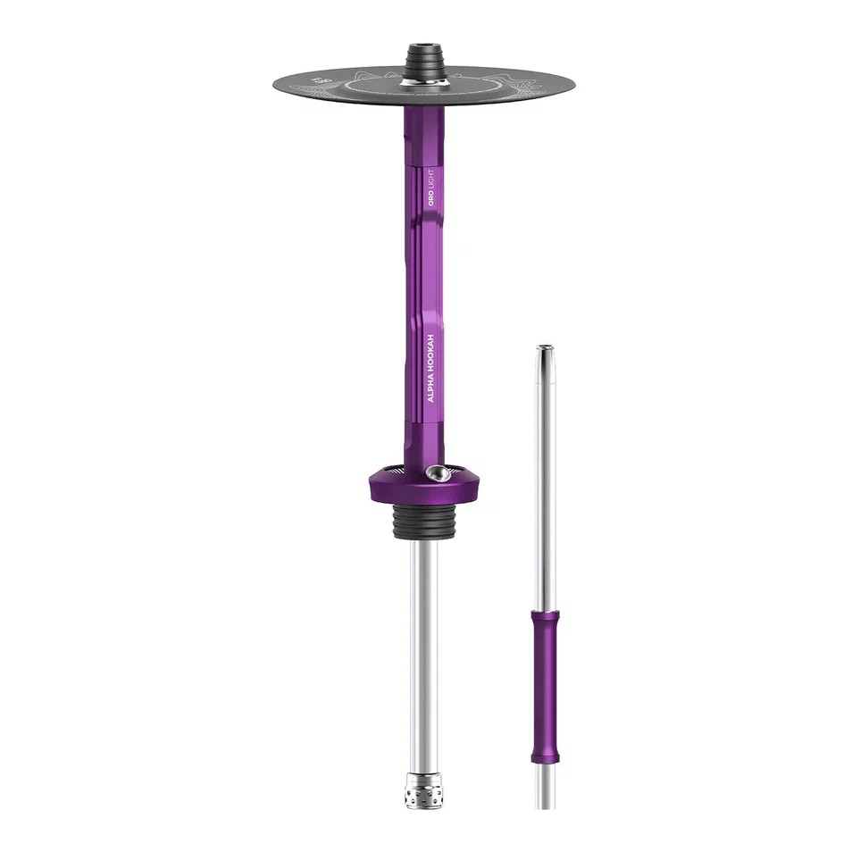 Кальян Alpha Hookah ORO Light Jade Purple (Без колбы)