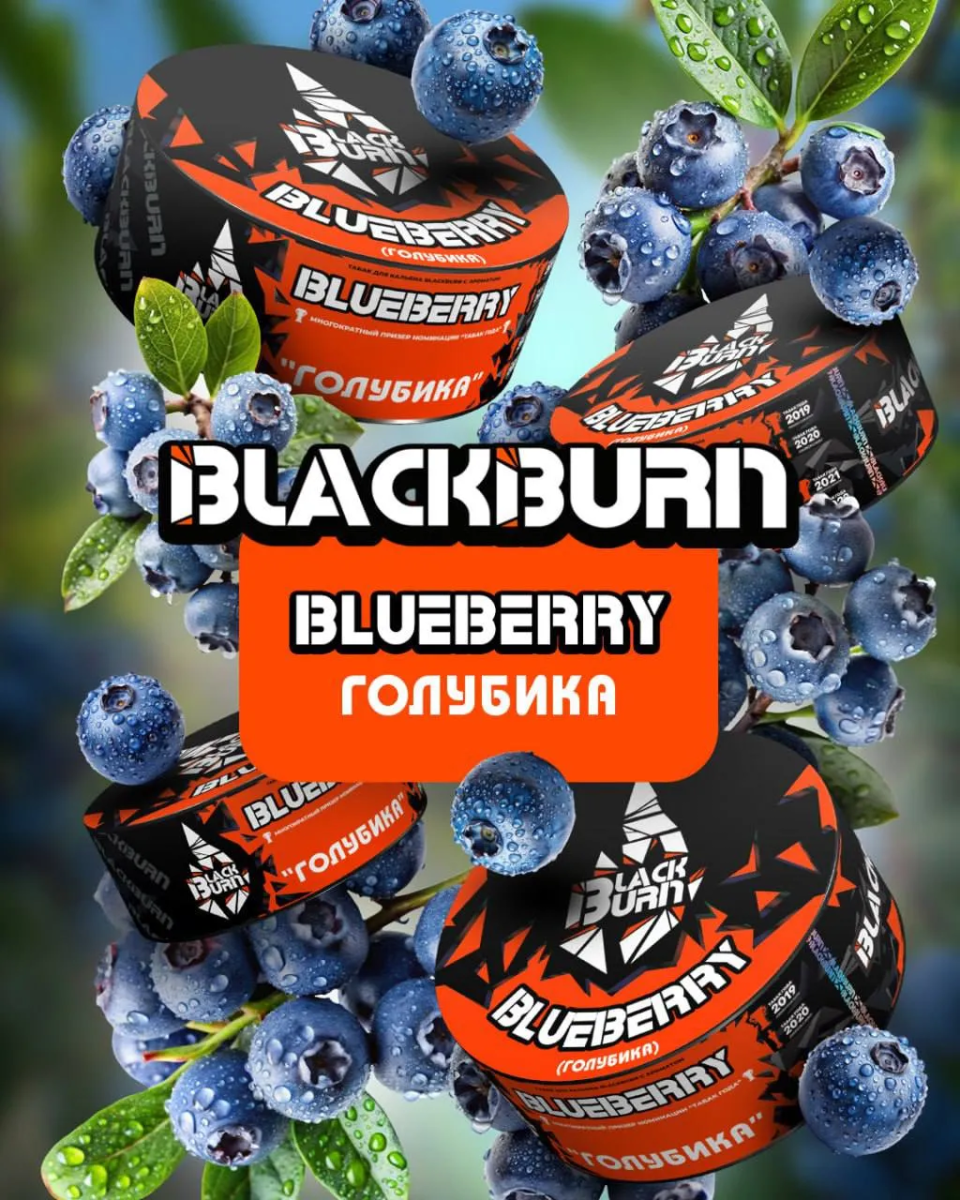 Burn BLACK Blueberry 200гр