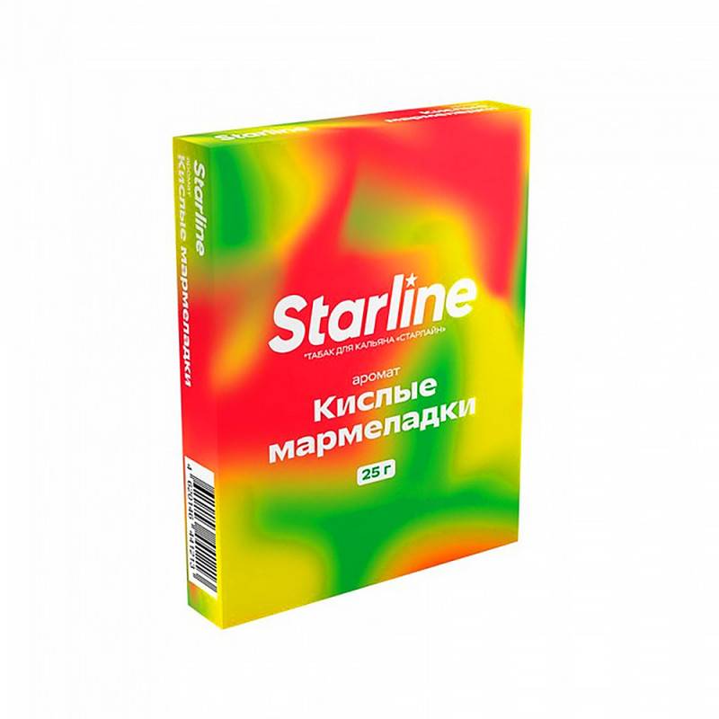 Табак для кальяна Starline "Старлайн" (Кислые Мармеладки), 25 г