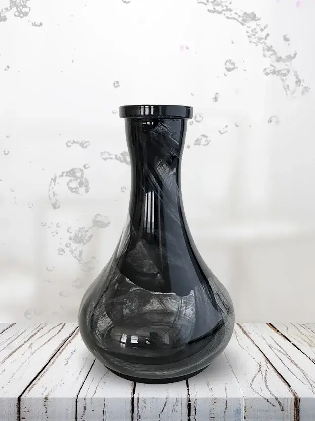 Колба Vessel Glass Капля черный алебастр