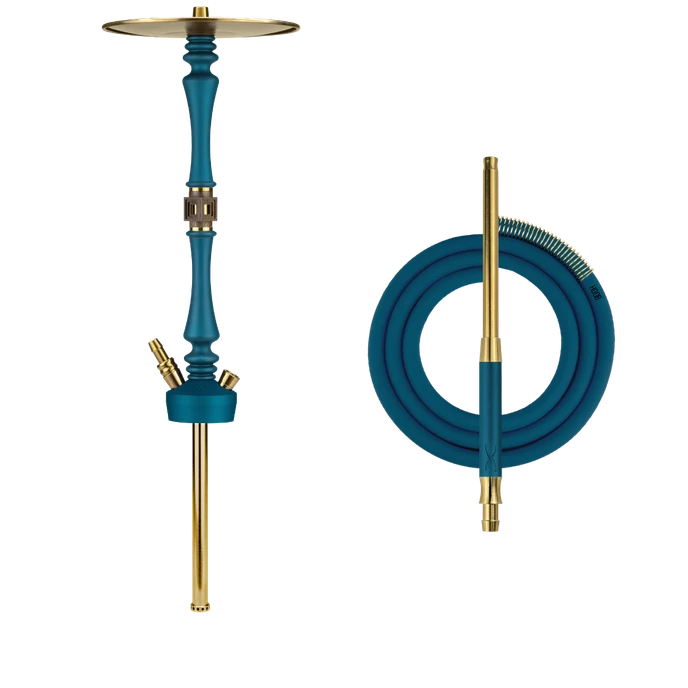 Кальян Hoob Mars Pro | Морской синий x Золото