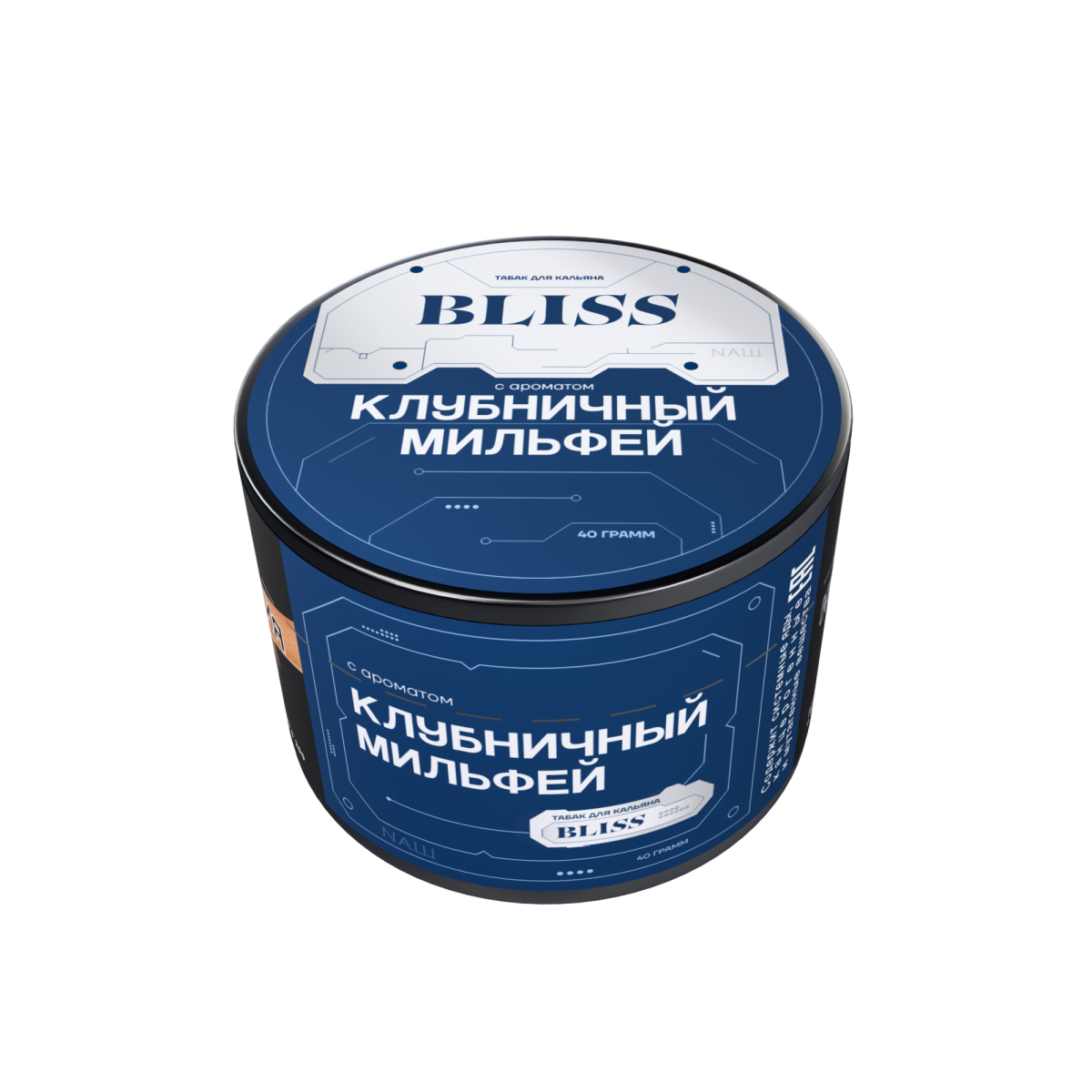 BLISS Клубничный милфей 40гр МРК