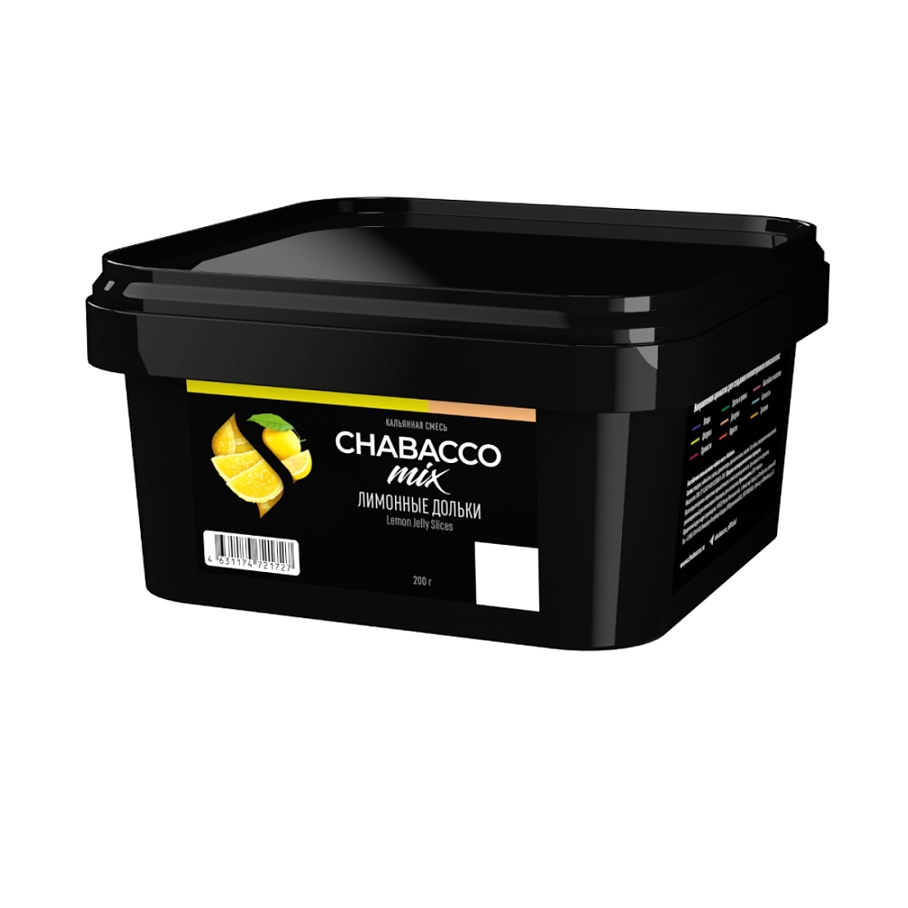 Chabacco Mix MEDIUM Lemon Jelly Slices 200гр МРК